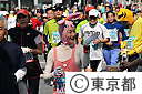 東京マラソン２０１１(銀座中央通）