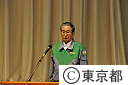 東京消防庁レスキュー隊に石原知事が感謝の言葉(東日本大震災）