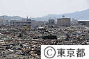 岩手県・陸前高田市の被害状況(東日本大震災）