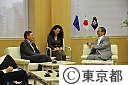 ＥＵ駐日大使が石原知事を表敬訪問