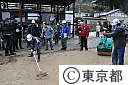 猪瀬副知事が福島県（大波地区・相馬港）を視察
