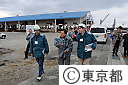 猪瀬副知事が福島県（大波地区・相馬港）を視察