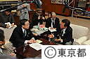 猪瀬副知事が福島県（大波地区・相馬港）を視察
