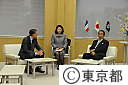 フランス大使が石原知事を訪問