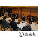 関東地方知事会（萬花桜で昼食）