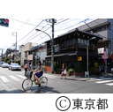 上野、谷中周辺の町並み