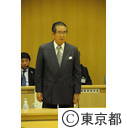 石原知事退庁