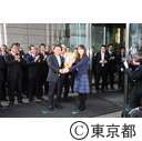 猪瀬知事が初登庁