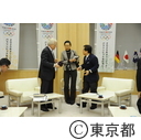 ドイツ大使が猪瀬知事を訪問