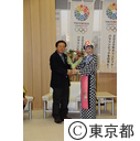 伊豆大島椿まつりキャンペーン隊表敬訪問