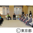 伊豆大島椿まつりキャンペーン隊表敬訪問