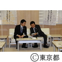 夕張市長が猪瀬知事を訪問