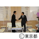 夕張市長が猪瀬知事を訪問