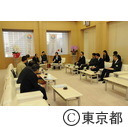 台北駐日経済文化代表団代表が猪瀬知事を訪問