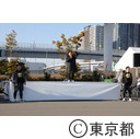 東京マラソン（東京臨海防災公園付近）