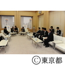 米ツイッター社社長が猪瀬知事を訪問