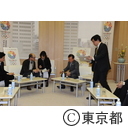 米ツイッター社社長が猪瀬知事を訪問