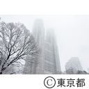 雪の新宿