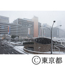 雪の新宿