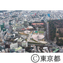 代々木競技場（空撮）