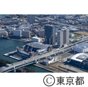 空撮（有明アリーナ・有明体操競技場）
