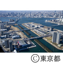 空撮（有明アリーナ・有明体操競技場）