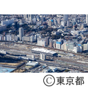 空撮（高輪ゲートウェイ駅）