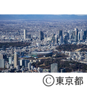 明治神宮外苑周辺（空撮）