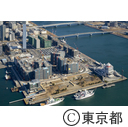 空撮（晴海選手村）