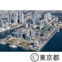 空撮（晴海選手村）