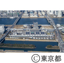 空撮（豊洲市場）