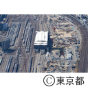 空撮（高輪ゲートウェイ駅）