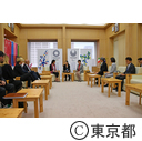 面会（ローマ市長 ヴィルジニア・ラッジ氏）