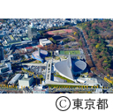 空撮（代々木競技場）