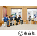 表敬訪問（Access to Tokyo インフルエンサートリップ参加者）