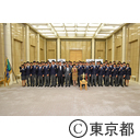 表敬訪問（明大野球部）
