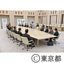 面会（JA会津よつば代表理事組合長及び17市町村長）