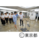 視察（橋と土木展）