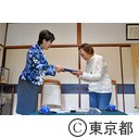 百歳訪問（水口喜美子氏）