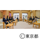 面会（清華大学学長 邱勇氏）