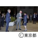 オーストラリア連邦総督の来庁・出迎え