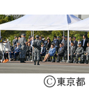 視察（PAC-3機動展開訓練）