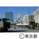 視察（PAC-3機動展開訓練）