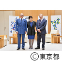 訪問（IOC調整委員会委員長ジョンコーツ氏）