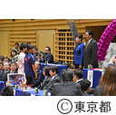 全国中学生選抜レスリング選手権大会開会式