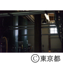 酒造場の風景（酒造蔵内部）