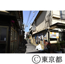 鳩の街通り商店街裏路地