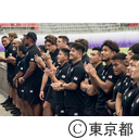 ラグビー日本代表チームと地域の交流イベント