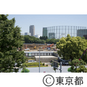 国立競技場解体現場とその周辺