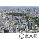 国立競技場（空撮）